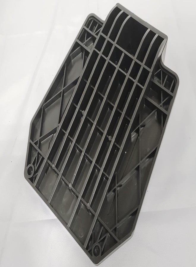 ComsenMed Universal Footplate for the Wheelchair, Transport Chair Footrest, Elevating Leg Rests, Replacement Parts, Mounting Hole 7/8",Striped Surface,Additional Installation Tools (1Ea, Black) - Image 4