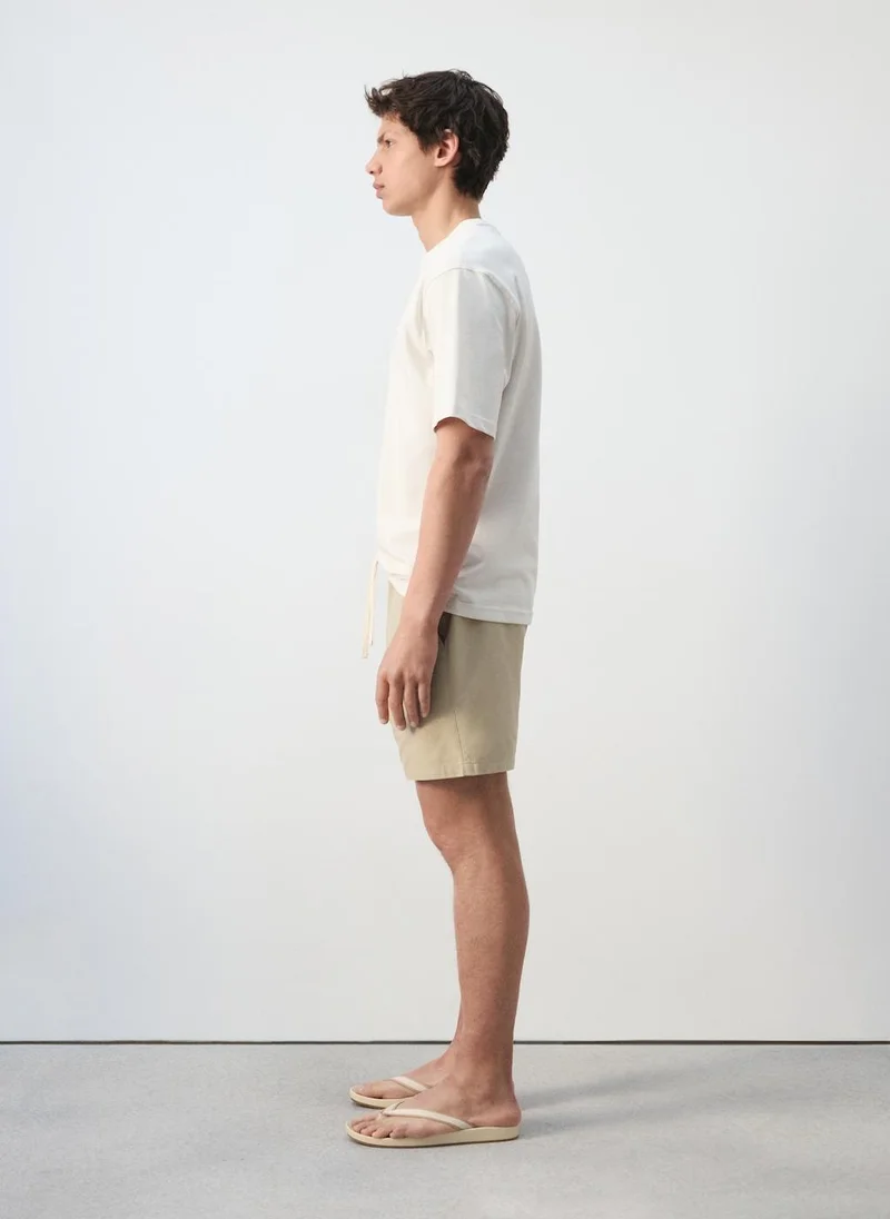Mango Man  Cotton lyocell bermuda shorts for Men | Best Price UAE