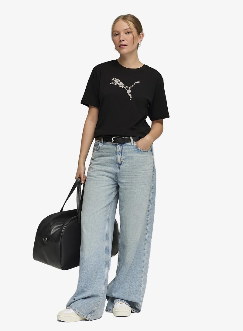 PUMA Essential Animal Graphic Relaxed T-Shirt - Image 3