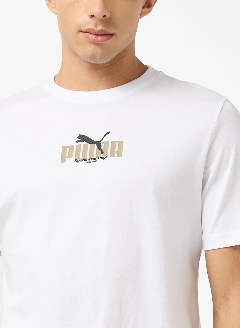 PUMA Men's Graphic Wording Tee - Image 3