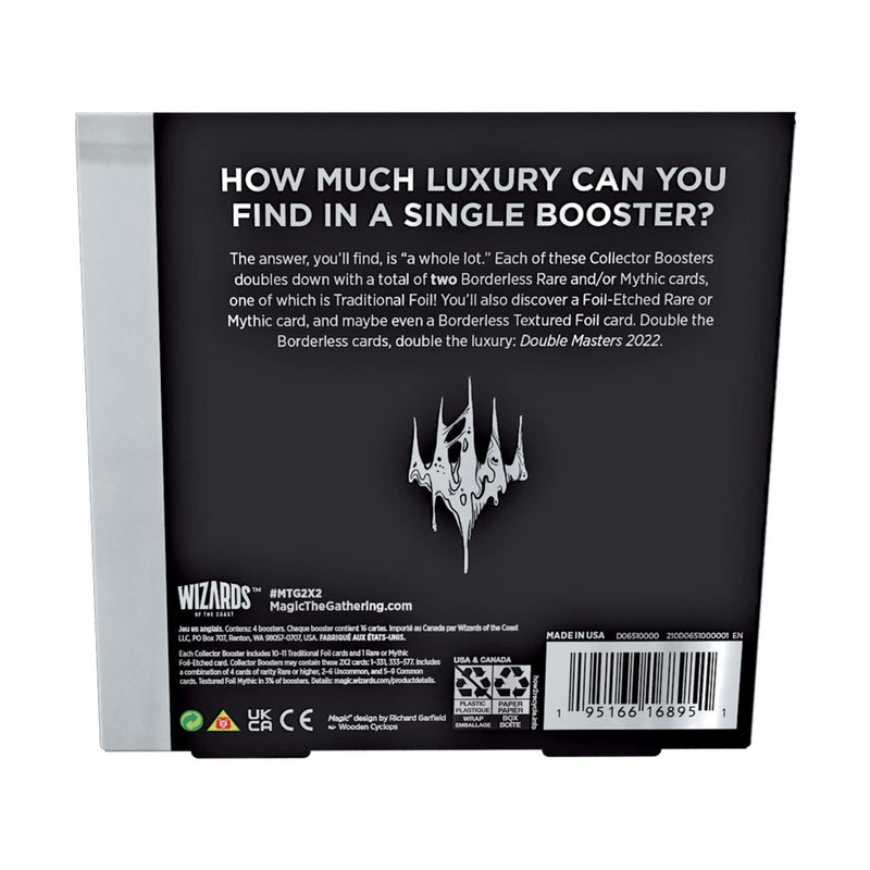 Magic the Gathering Magic: The Gathering Double Masters 2022 Collector Booster Box | 4 Count (Pack of 1) (Total 60 Magic Cards) - Image 5