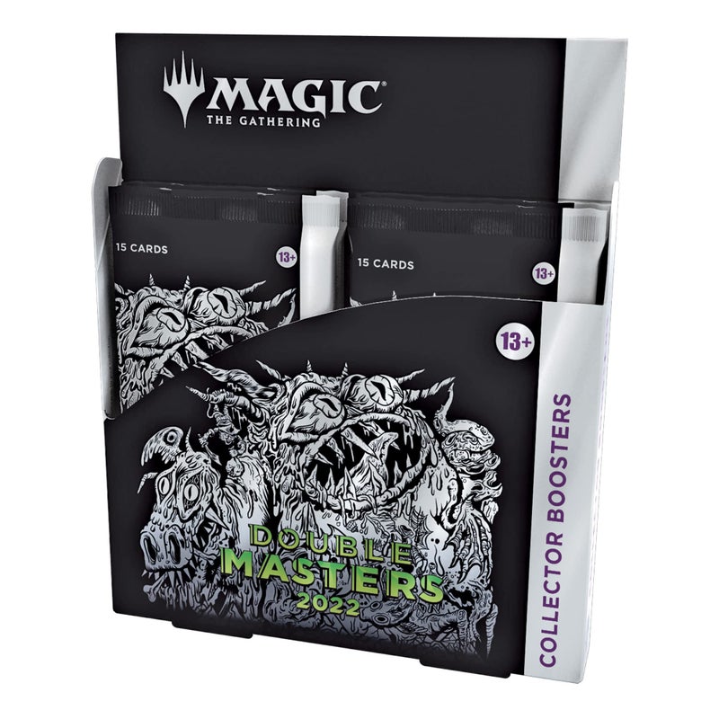 Magic the Gathering Magic: The Gathering Double Masters 2022 Collector Booster Box | 4 Count (Pack of 1) (Total 60 Magic Cards) - Image 1