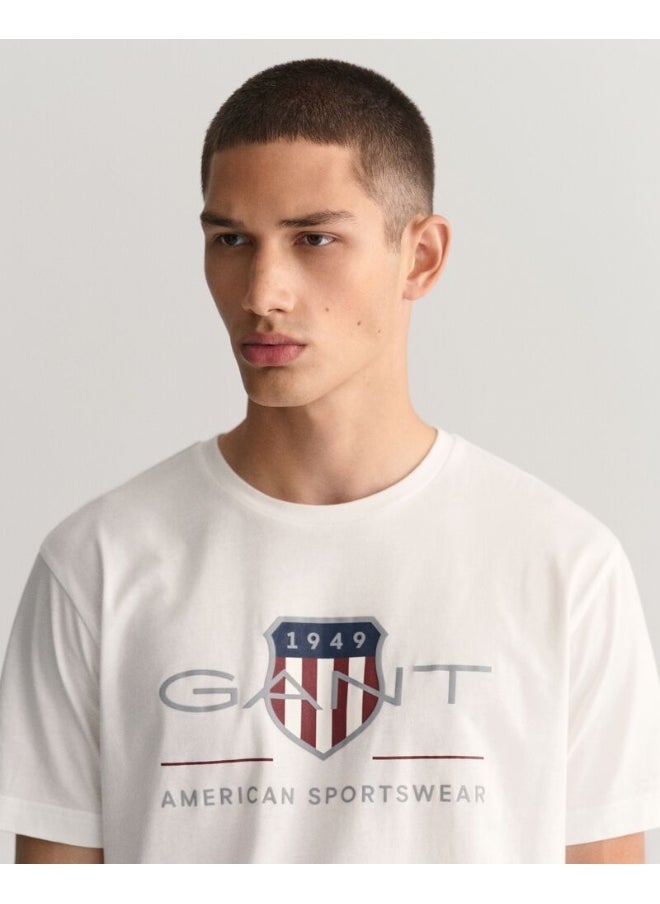 GANT - Gant Archive Shield T-Shirt - Image 1