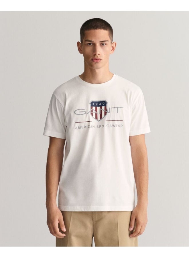 GANT - Gant Archive Shield T-Shirt - Image 1