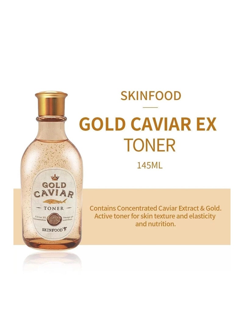 Skinfood - Skinfood Gold Caviar EX Toner 145ml - Image 1