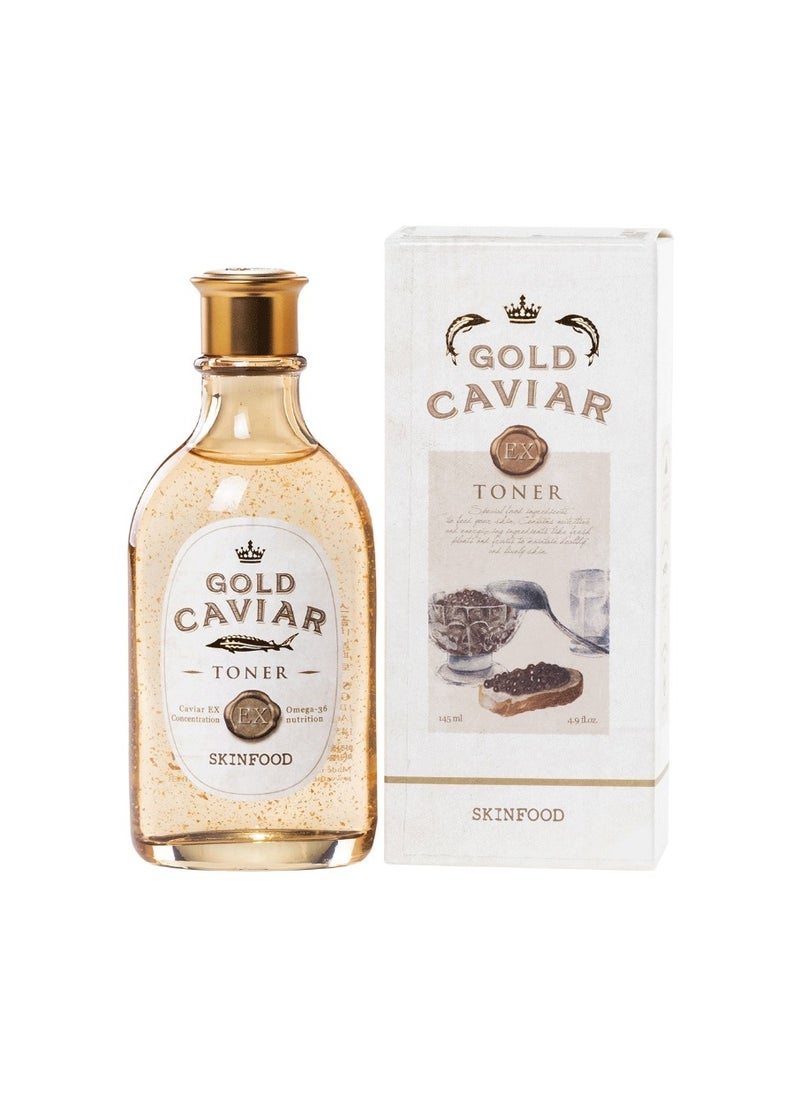 Skinfood - Skinfood Gold Caviar EX Toner 145ml - Image 1