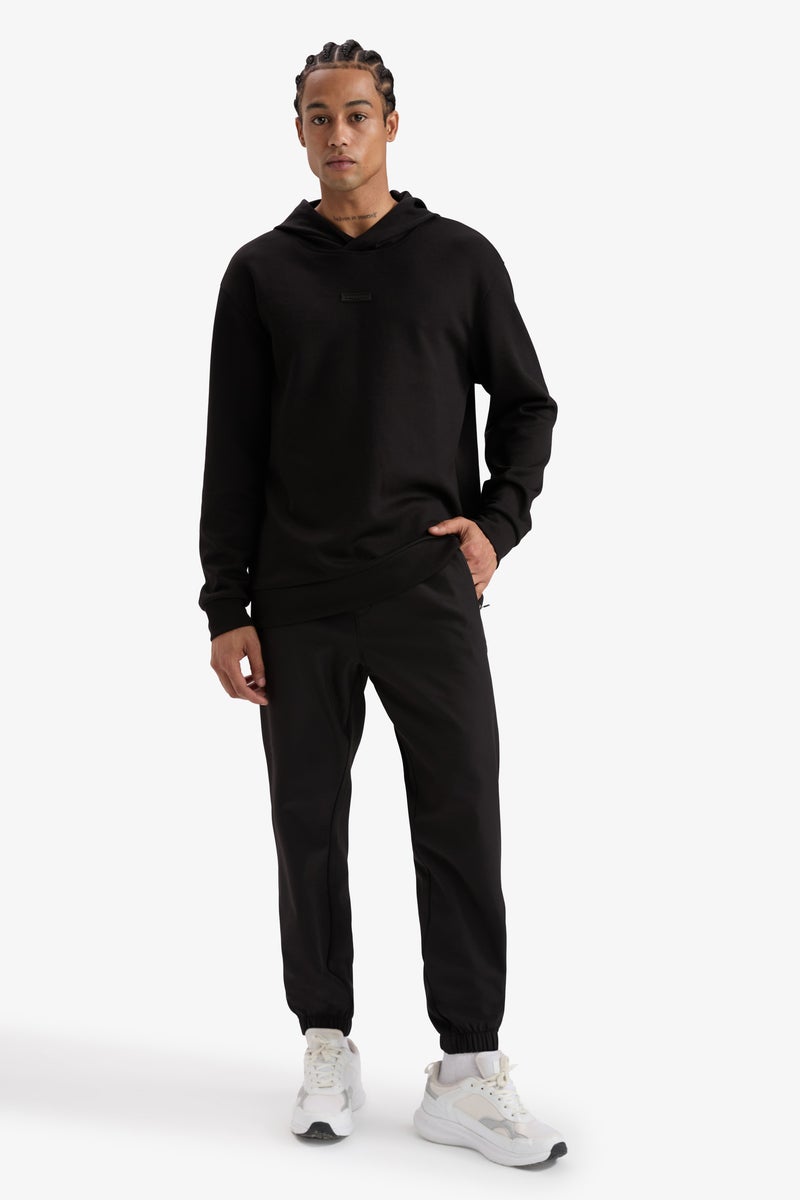 DeFacto Black Man Standard Fit Woven Trousers Casual - Image 1