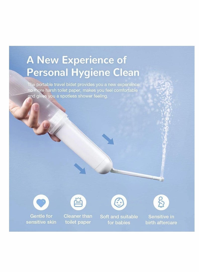 NIBEMINENT Portable Waterproof Electric Travel Bidet Handheld Personal Sprayer Bottle for Hygiene Cleaning/Baby/Care/Outdoor Traveling/Toilet/Disability/Postoperative  - Image 3