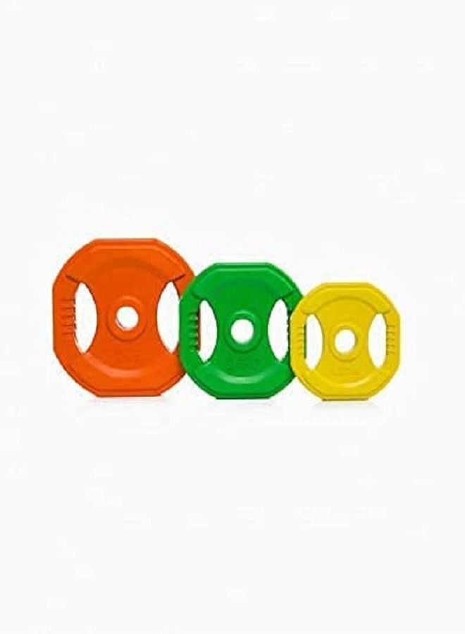 ULTIMAX Fitness Body Pump Set - 1 Bar|2 x (1.25, 2.5, 5 kg) |2 Spring Locks - Image 3