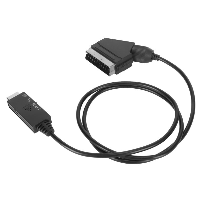 HDMI HD Multimedia Interface to Scart Cable Converts HD Signal to SCART Composite Video - Standard Definition 480i 576i Conversion Adapter for TVs VHS VCRs DVD Recorders - Image 5