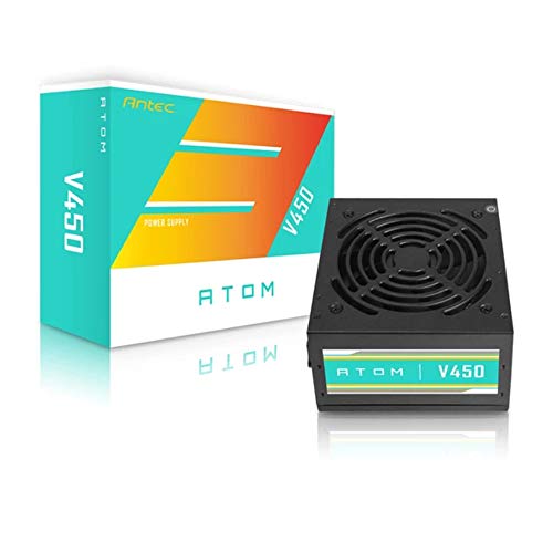 Antec Atom V450 450W Power Supply Non Modular Gaming PSU - Image 1