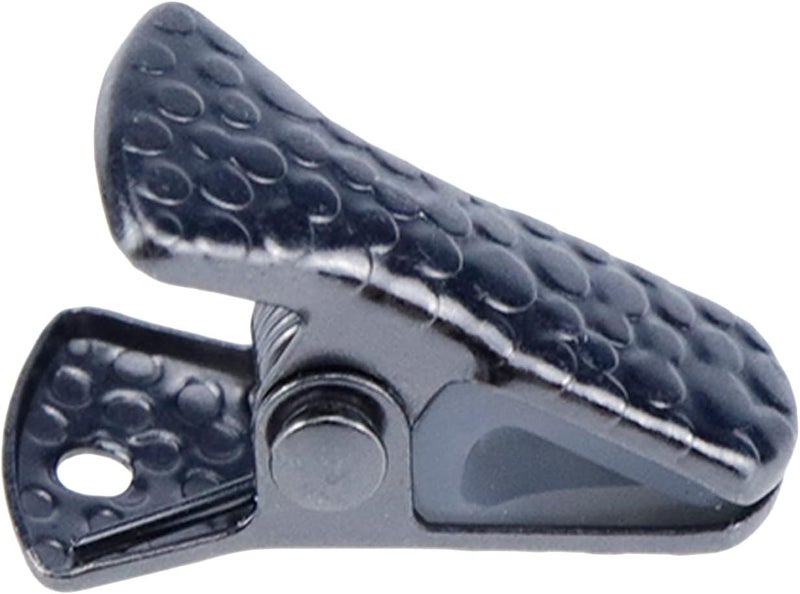 Chinflly Mini Alligator Grip, Black, 0.76x0.41 Inch / 19.5x10.5 mm - Image 2