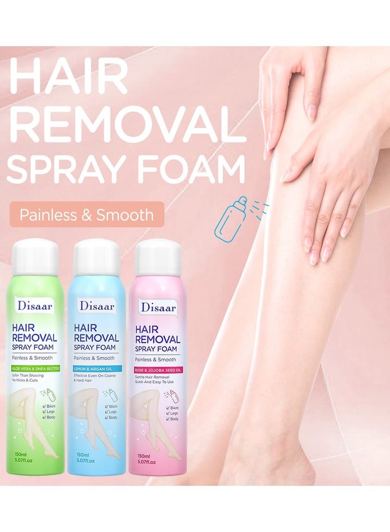 ديسار رغوة بخاخ لإزالة الشعر بزيت الليمون والأرغان 150 مل - Image 3
