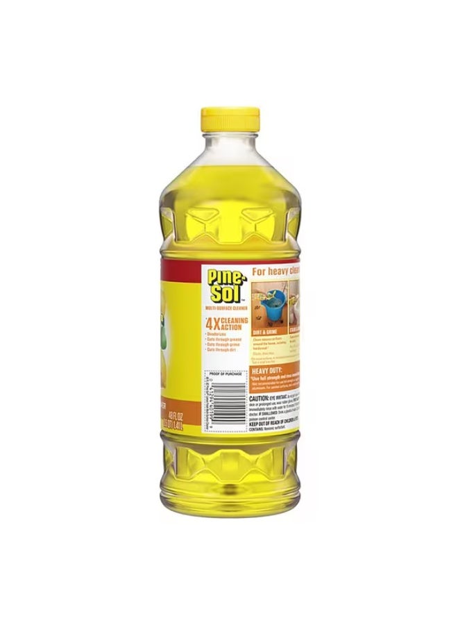 Pine Sol Pine-Sol All Purpose Multi-Surface Cleaner Yellow 1.41 Liter - Image 2