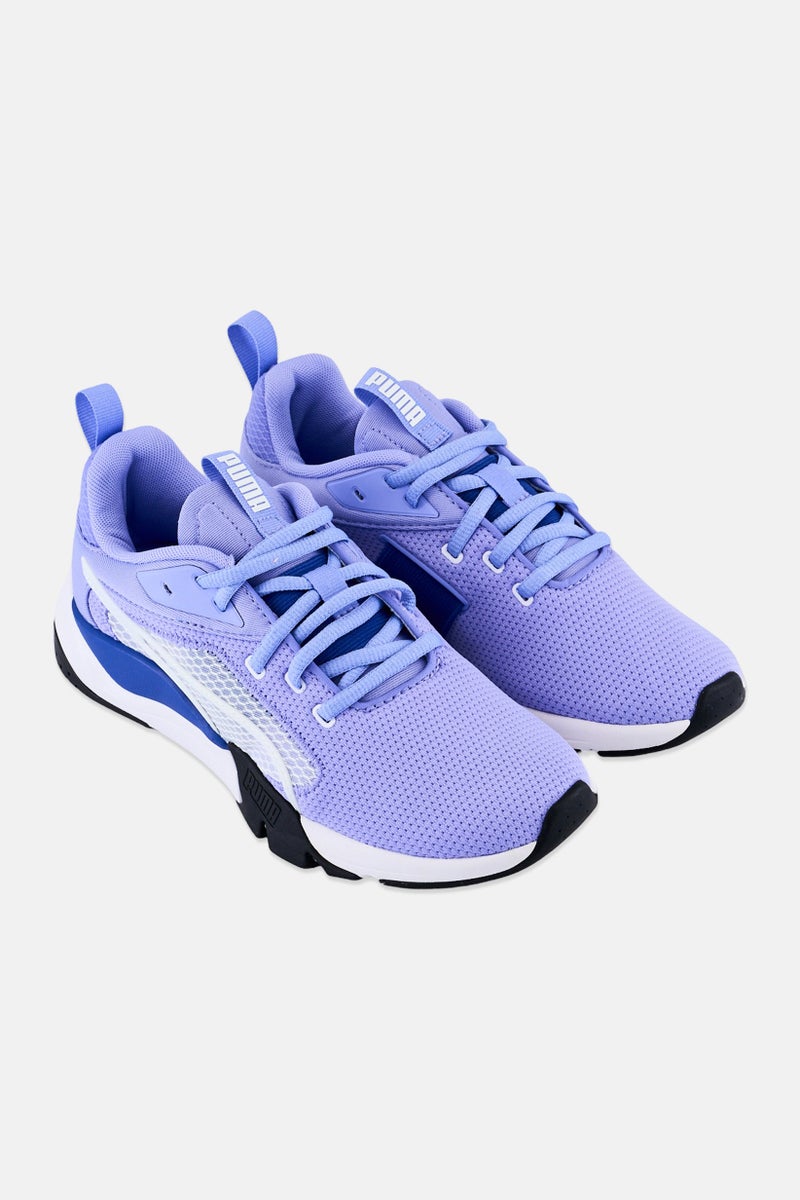 PUMA Women Zora Lace Up Outdoor Shoes, Lavender - Image 2
