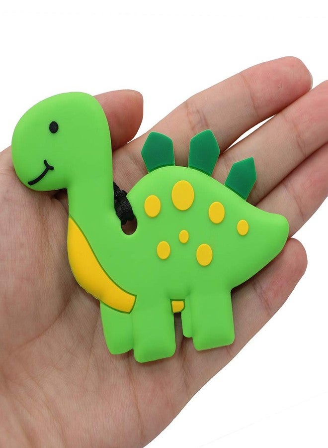LeeYean Chew Necklaces for Sensory Kids, Silicone Dinosaur Chewy Necklace for Boys with Autism, ADHD, SPD, Chewing Necklaces for Anxiety, Reduce Fidgeting for Children - Image 5
