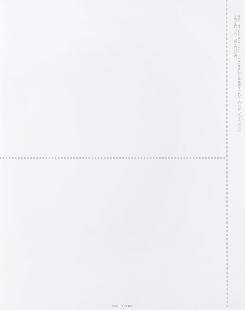Dutymark 1099 and W-2 Tax Forms, Blank Laser 2-Up -NO Back Instructions - Use for W-2 or 1099-MISC, and 1099-R, DIV, Compatible with QuickBooks and Accounting Software, Pack of 25 Forms - Image 1