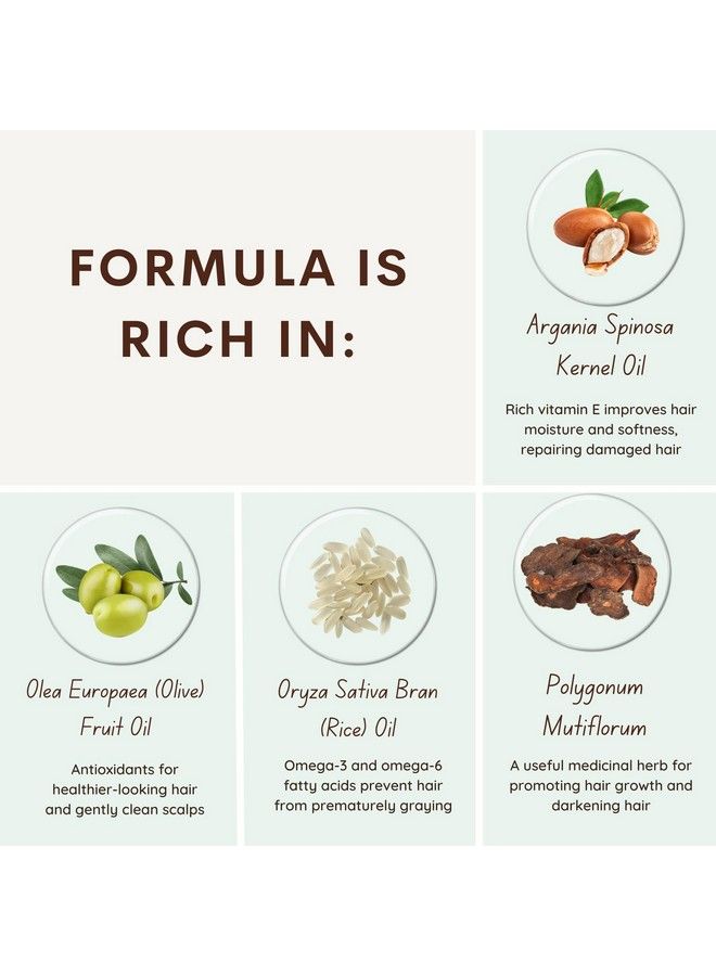 KILOMETS Dark Brown Hair Dye Shampoo 400Ml 100% Grey Coverage In Minutes Ammonia Free Hair Color Shampoo Gray Silver Hair Instant Coloring At Home Gift For Her For Him - Image 3