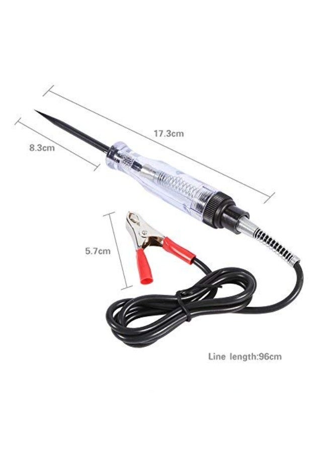 إيروريكس قلم فحص كهرباء السيارات 6–24 فولت مع مشبك تمساح لاختبار الدوائر - Image 4