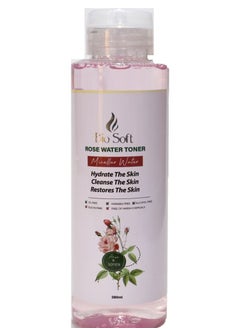 Bio Soft Bio Soft Rose Water Toner Micellar Water 380 ML  - Image 1