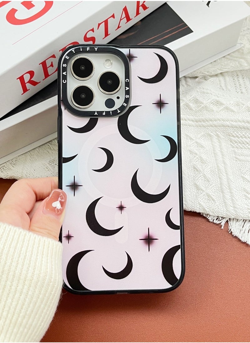 Casetify - For iPhone 14 Pro Case Brightest Stars Case Magnetic Magsafe MagFit Anti-Yellowing Technology Cover - Image 1