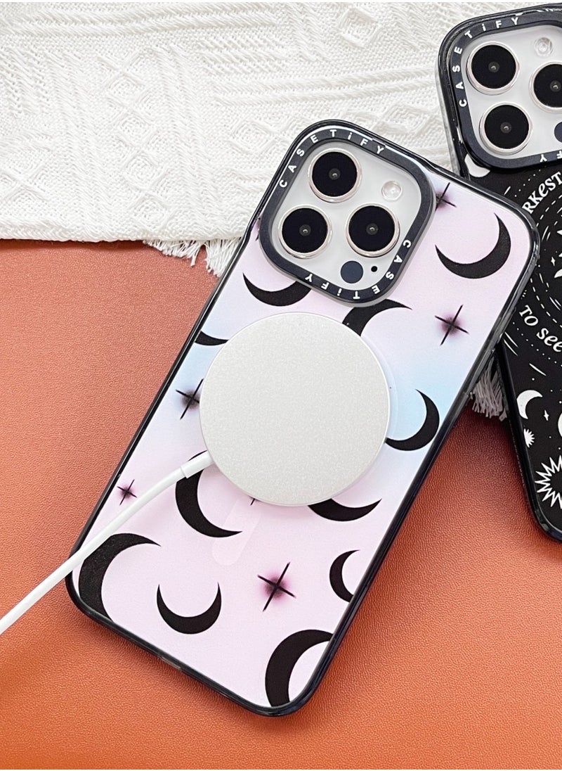 Casetify - For iPhone 14 Pro Case Brightest Stars Case Magnetic Magsafe MagFit Anti-Yellowing Technology Cover - Image 1