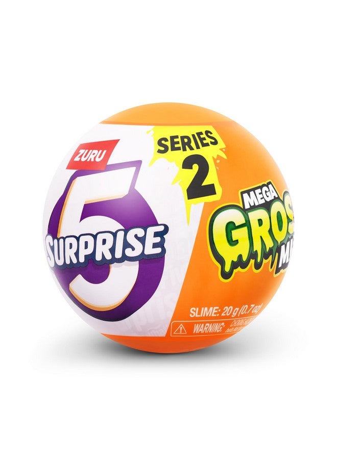 5 Surprise 5 مفاجآت ميغا جروس مينيز السلسلة 2 من زورو للأولاد، غموض، قابلة للجمع، ميني، بارودي، سلايم - Image 2