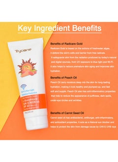 Trycone L Glutathione Sunscreen Gel - Vitamin C With Ultra Matte Dry Touch Spf 60 Pa+++, Enrich With Radicare Gold & Natural Actives, Wi-Fi & Blue Light Radiation Protection Gel Sunscreen, 100 Gm  - Image 4