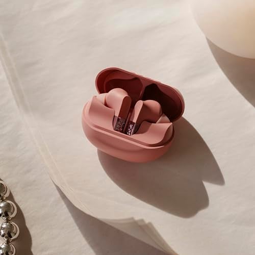 Sudio N3 Pro Wireless Earbuds – Active Noise Cancelling (ANC), 30-Hour Playtime, Sweat & Splashproof, Eco-Friendly Design with Recycled Materials, Comfortable Fit, Premium Metallic Finish (Pink) - Image 3