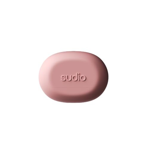 Sudio N3 Pro Wireless Earbuds – Active Noise Cancelling (ANC), 30-Hour Playtime, Sweat & Splashproof, Eco-Friendly Design with Recycled Materials, Comfortable Fit, Premium Metallic Finish (Pink) - Image 4