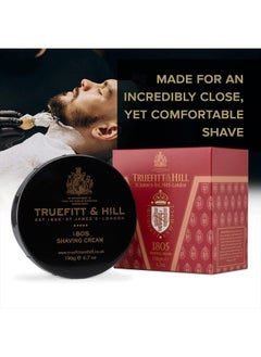 Truefitt & Hill Shaving Cream Bowl - 1805 | Smooth Glide for Close, Yet Comfortable Hydrating Shave (6.7 ounces)  - Image 2