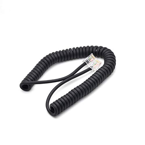 Kymate RJ45 8PIN Microphone Replacement Cable for Icom HM-98 HM-151 HM-207 HM-207s HM-133 HM-133s HM-133V ID-5100A ID-4100A IC-2730 IC-2300H IC-V8000 ID-880H ID-800H IC-2820H IC-2720H IC-208H - Image 3