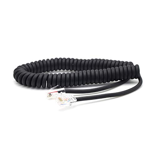 Kymate RJ45 8PIN Microphone Replacement Cable for Icom HM-98 HM-151 HM-207 HM-207s HM-133 HM-133s HM-133V ID-5100A ID-4100A IC-2730 IC-2300H IC-V8000 ID-880H ID-800H IC-2820H IC-2720H IC-208H - Image 2