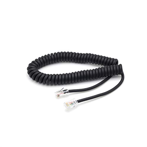Kymate RJ45 8PIN Microphone Replacement Cable for Icom HM-98 HM-151 HM-207 HM-207s HM-133 HM-133s HM-133V ID-5100A ID-4100A IC-2730 IC-2300H IC-V8000 ID-880H ID-800H IC-2820H IC-2720H IC-208H - Image 5