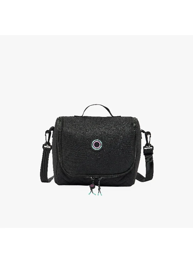 مارشملو Lunch Bag-Nighty Black Lunch Bag-1 Cmprt- (Polyester) Black \ 12X24X21