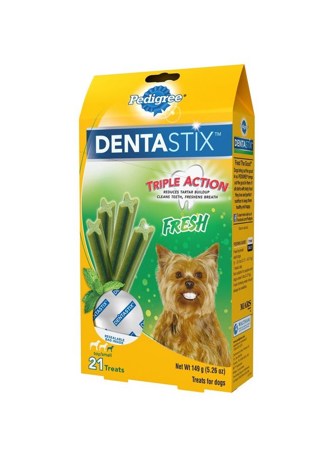 Pedigree Pedigree Dentastix Fresh Toy/Small Treats For Dogs - 5.26 Oz. 21 Count  - Image 3