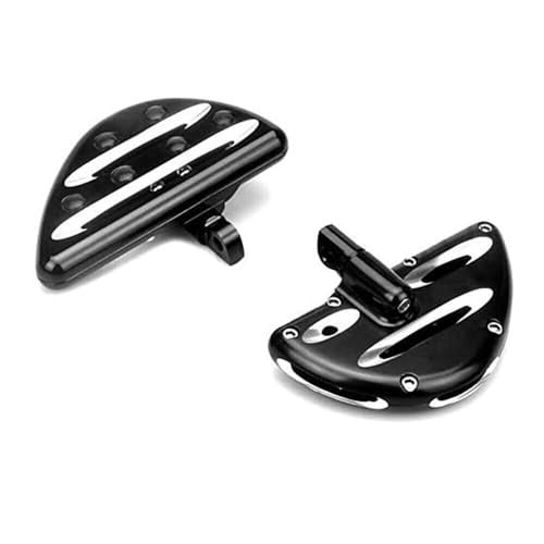 TOPRAMETAL Male Mount Foot Pegs Deep edge cut for harley softail passenger Floorboards Softail 883 1200 48 parts - Image 3
