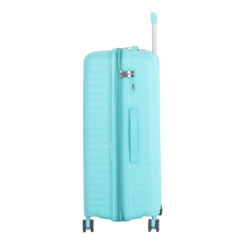 Aviator Luxury Durable 4-Piece Luggage Set (Shatterproof with Bonus Handbag) with Double Zipper Expansion Case - Image 5