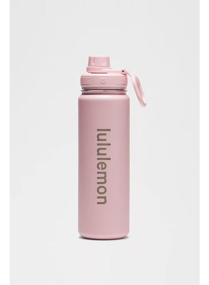 lululemonStainless steel sports vacuum insulated water bottle, suitable for holding water, iced tea, hot tea, etc., with a capacity of 710 milliliters. - Image 1