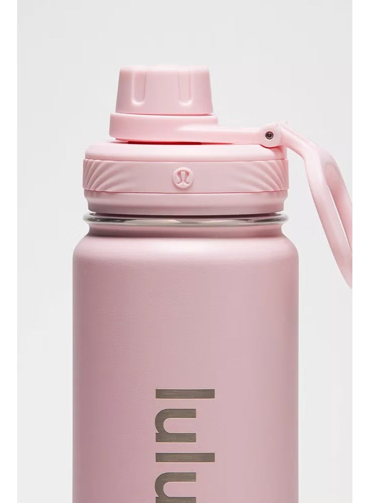 lululemonStainless steel sports vacuum insulated water bottle, suitable for holding water, iced tea, hot tea, etc., with a capacity of 710 milliliters. - Image 3