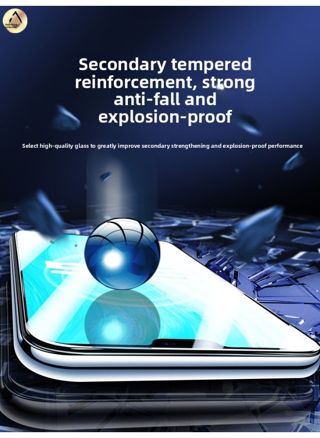 Generic For Vivos7 Tempered Film S7 Mobile Phone Film Vovis7e Vitality Version Vivo Full Screen S7e Peep Screen Vivi-Colour:[diamond Full Screen Transparent] Privacy Film Protects Privacy [1 Piece]-Size:Vivo S7e Active Edition  - Image 5