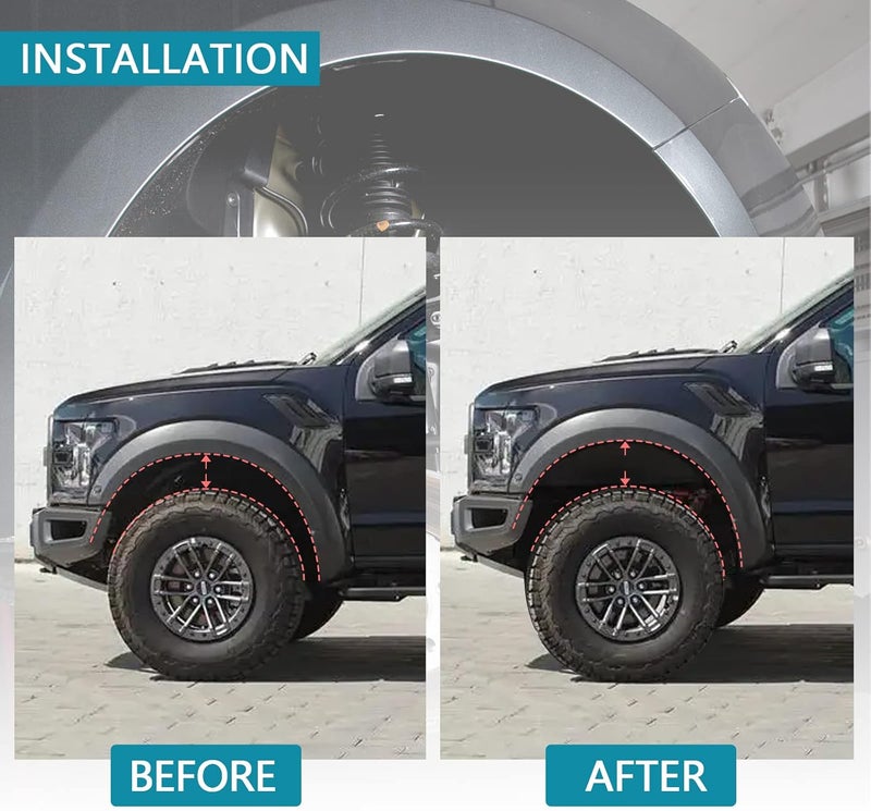 IRONTEK 2.5" Front Leveling Kit for 2004-2021 Ford F150 2WD/4WD - Image 5
