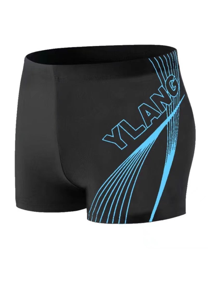 Nariele New High Waisted Flat Angle Swimming Trunks - Image 1