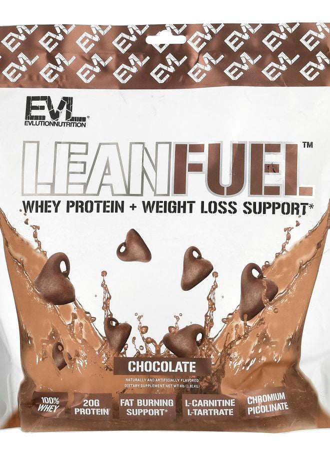 EVLUTION NUTRITION LeanFuel™ Chocolate 4 lb (1.81 kg) - Image 1