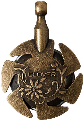 Clover 3105 Yarn Cutter Pendant, Antique Gold - Image 3