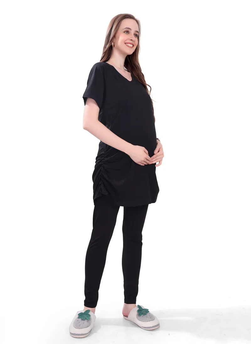 TUMMY Maternity Half Sleeves T-shirt