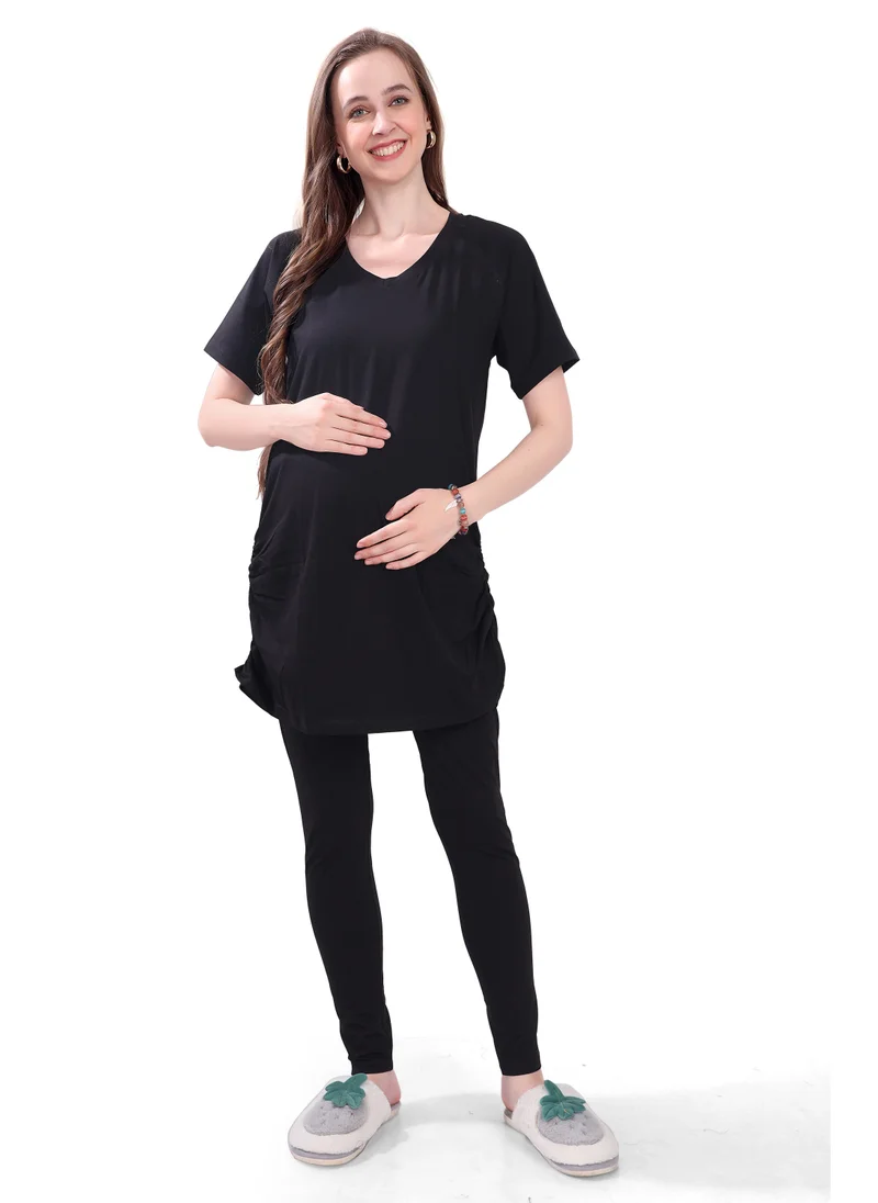 TUMMY Maternity Half Sleeves T-shirt