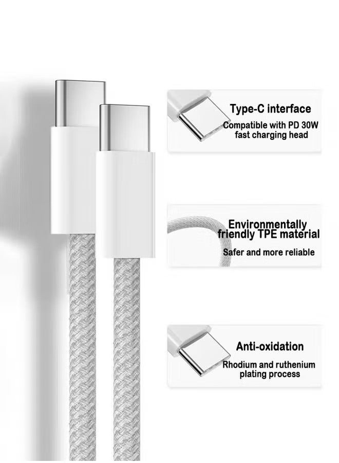 general 100W Cable Nylon Braided Fast Charging Wire For Apple iPhone 15Pro/15ProMax/15/15 Plus（1.5m） - Image 2