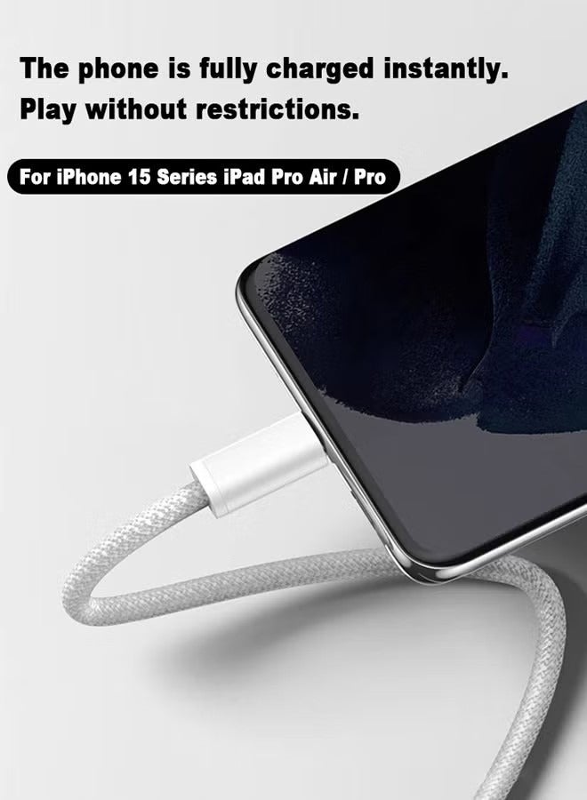 general 100W Cable Nylon Braided Fast Charging Wire For Apple iPhone 15Pro/15ProMax/15/15 Plus（1.5m） - Image 5