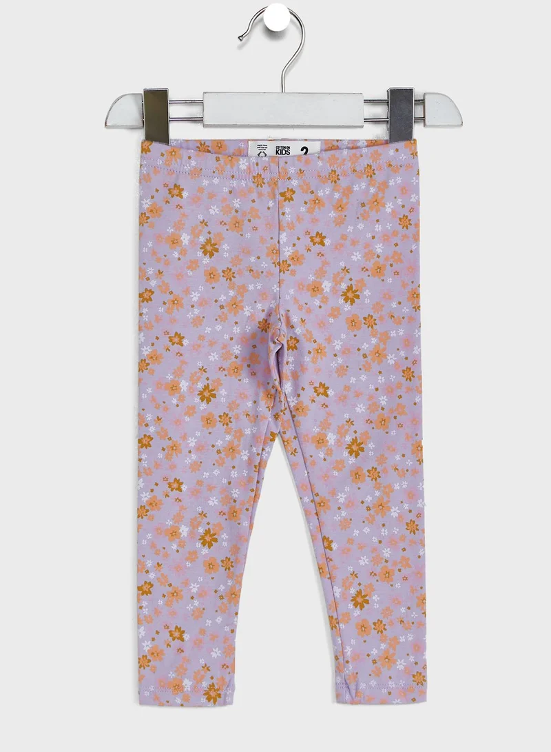 Cotton On Kids 3 Pack Assorted Legging